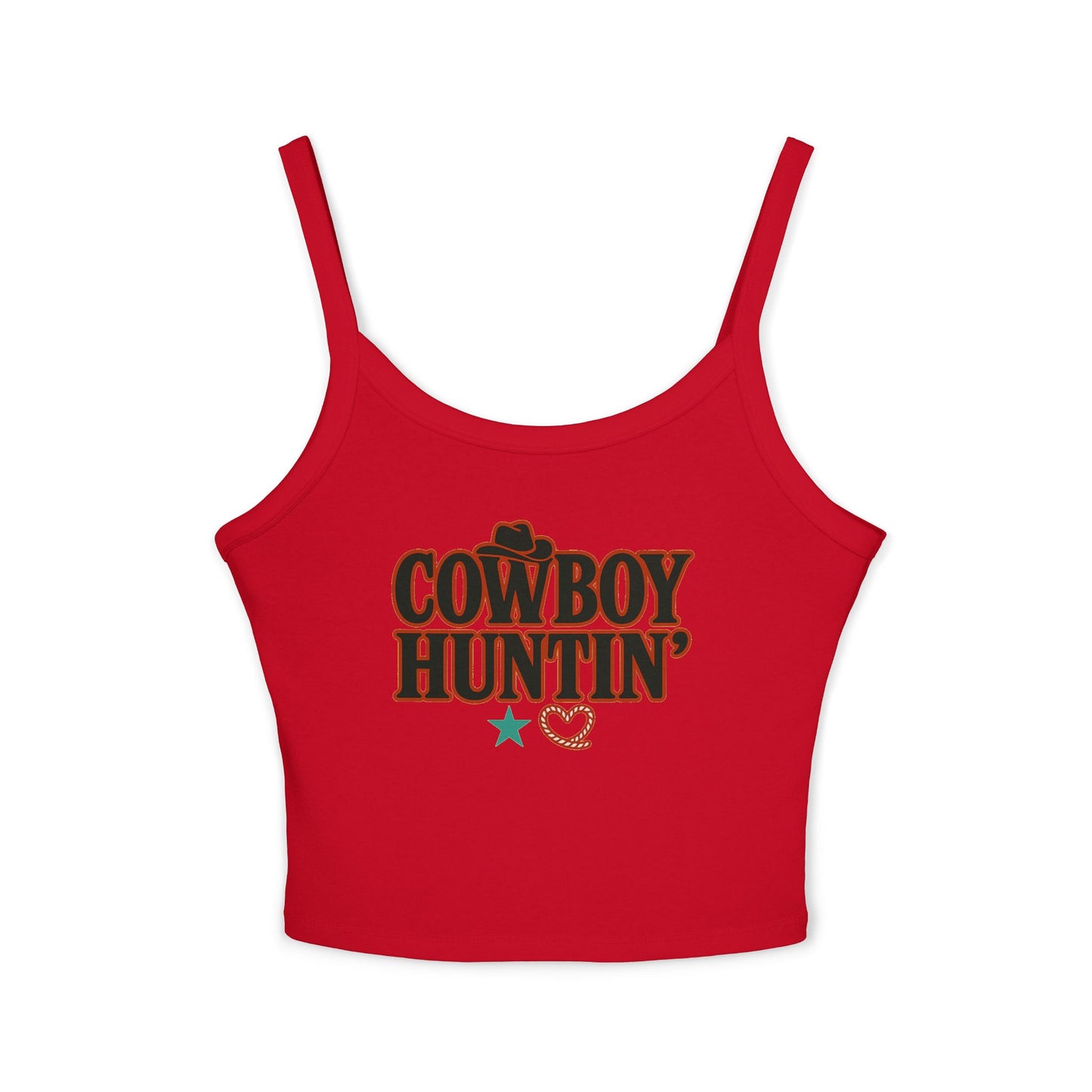 Cowboy Huntin’ Spaghetti Strap Tank.