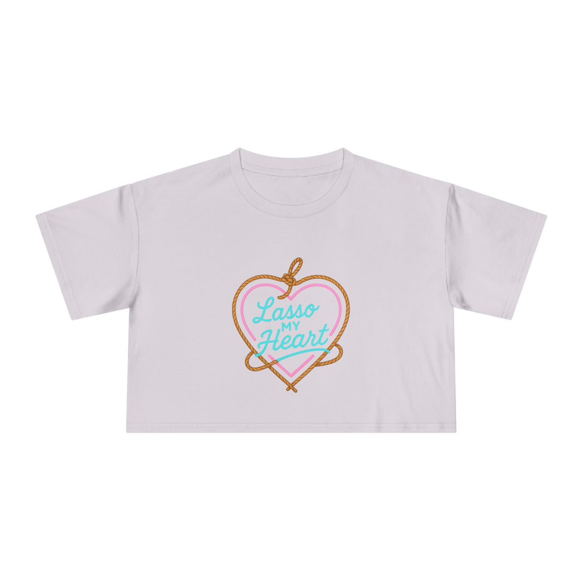 Lasso My Heart Crop Tee.