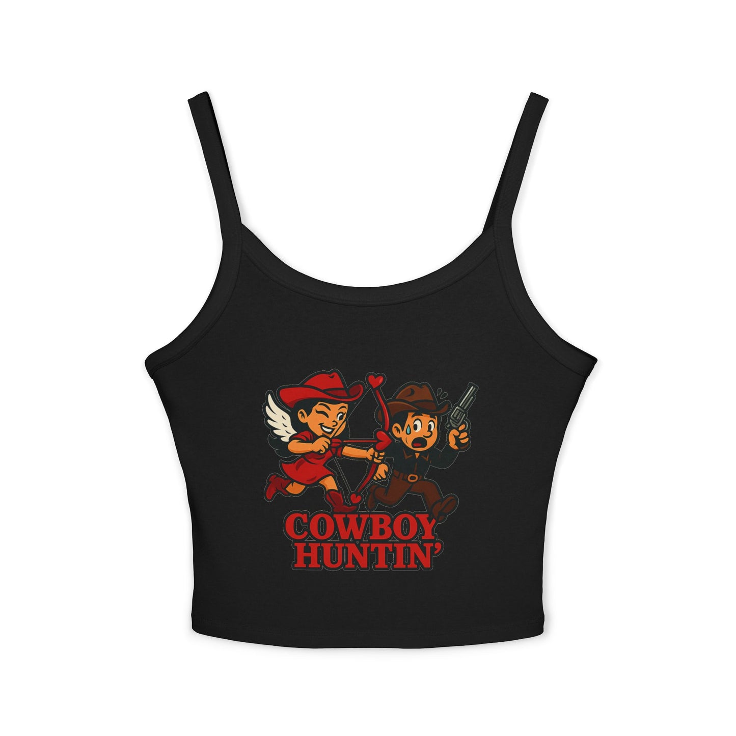 Cowboy Huntin’ Spaghetti Strap Tank.