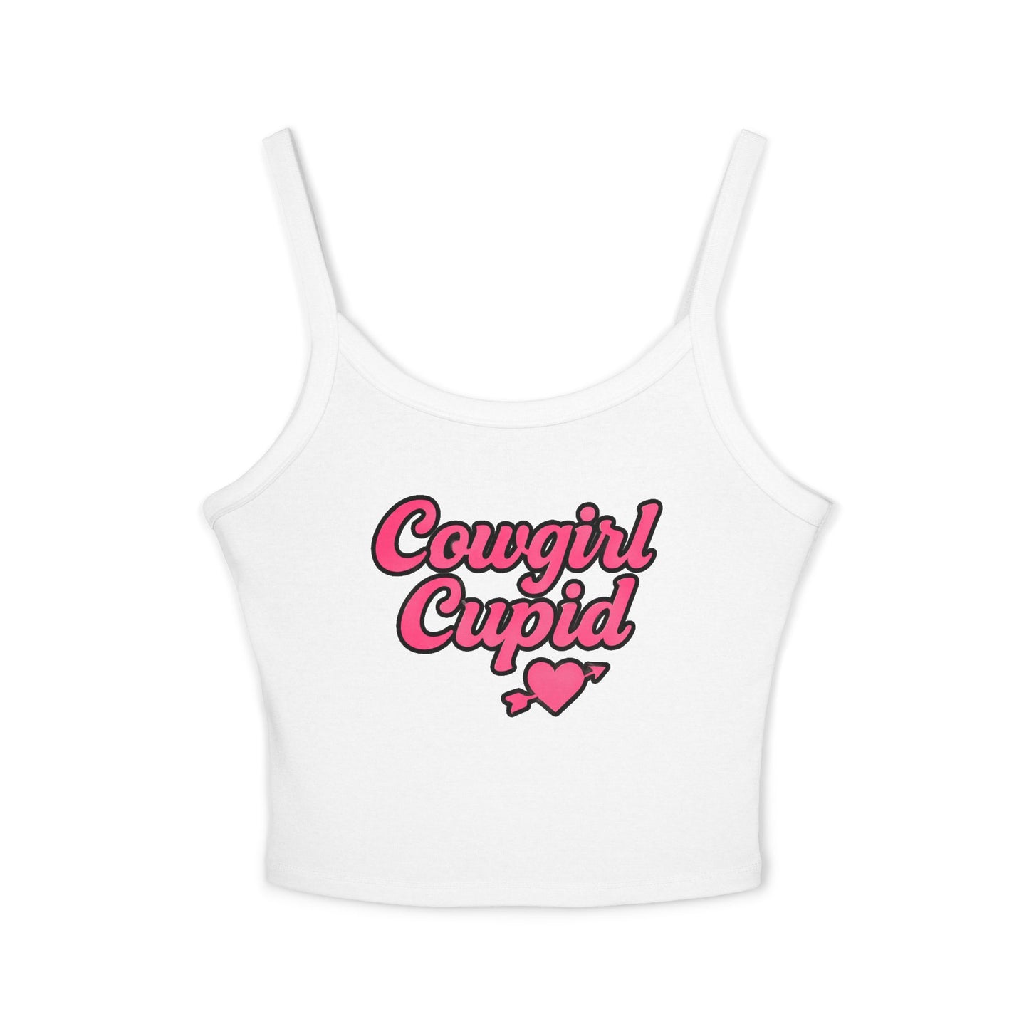 Cowgirl Cupid Spaghetti Strap Tank.