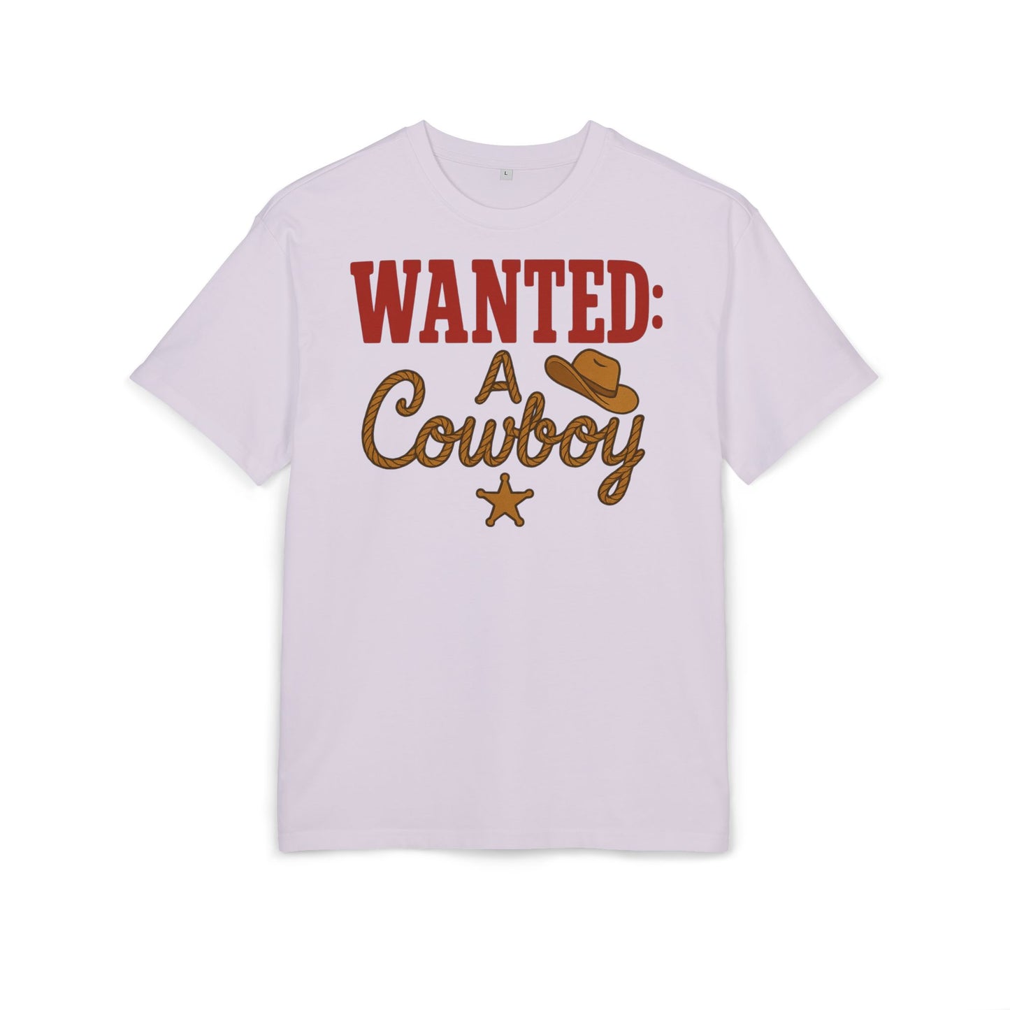 Wanted: A Cowboy Oversized Tee.