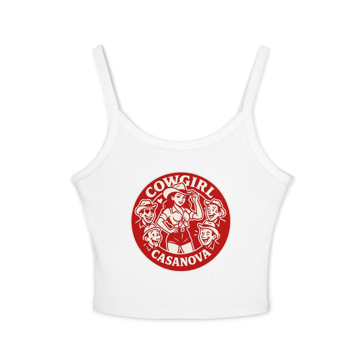 Cowgirl Casanova Spaghetti Strap Tank.