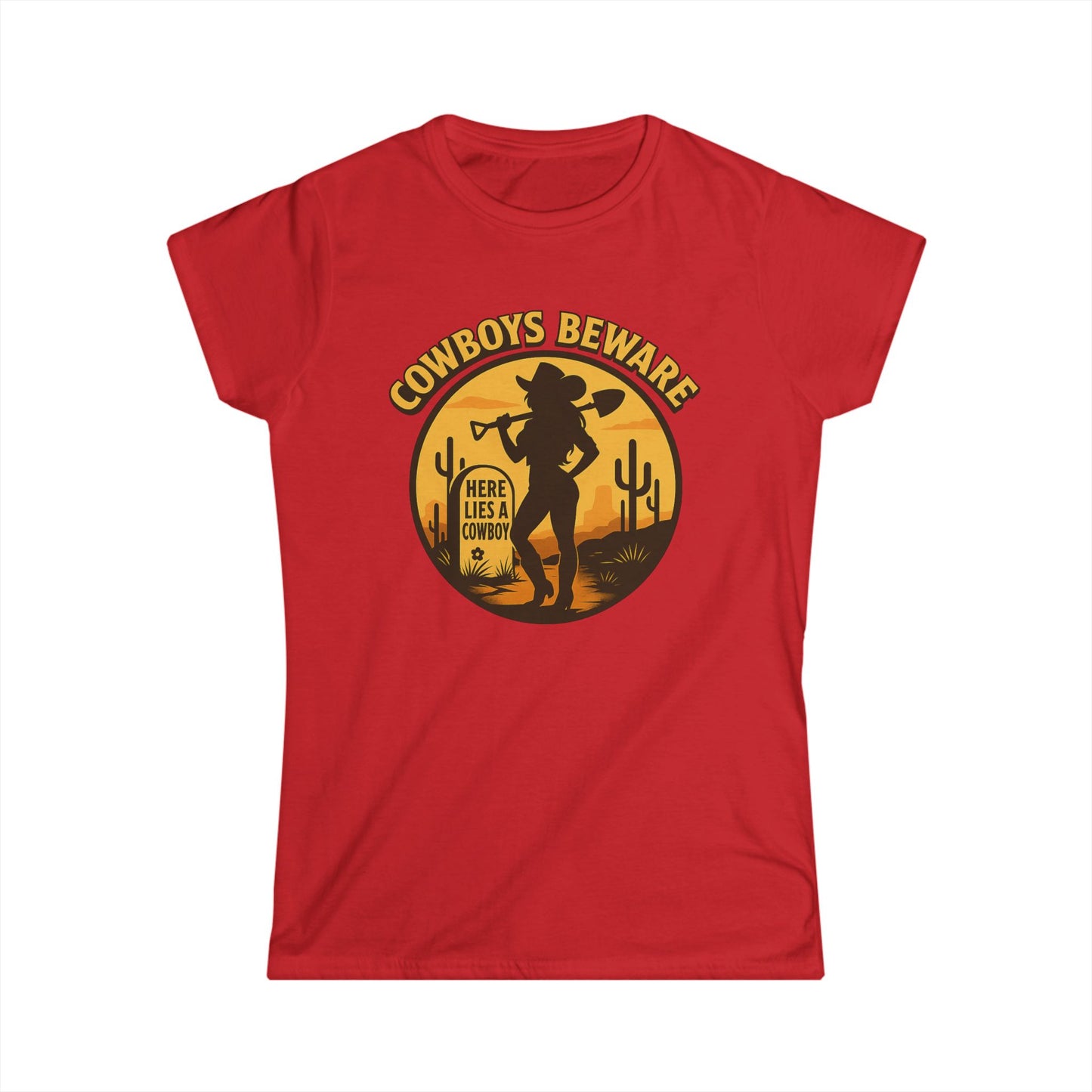 Cowboys Beware (Gravesite) Tee.