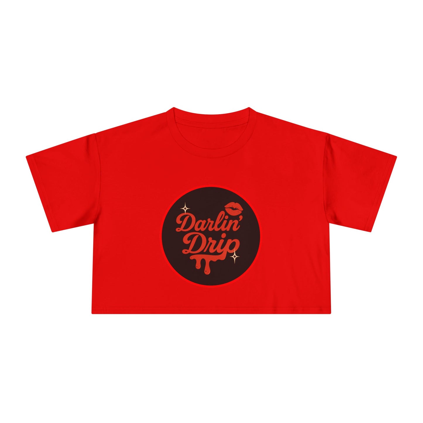 Darlin' Drip Crop Tee.