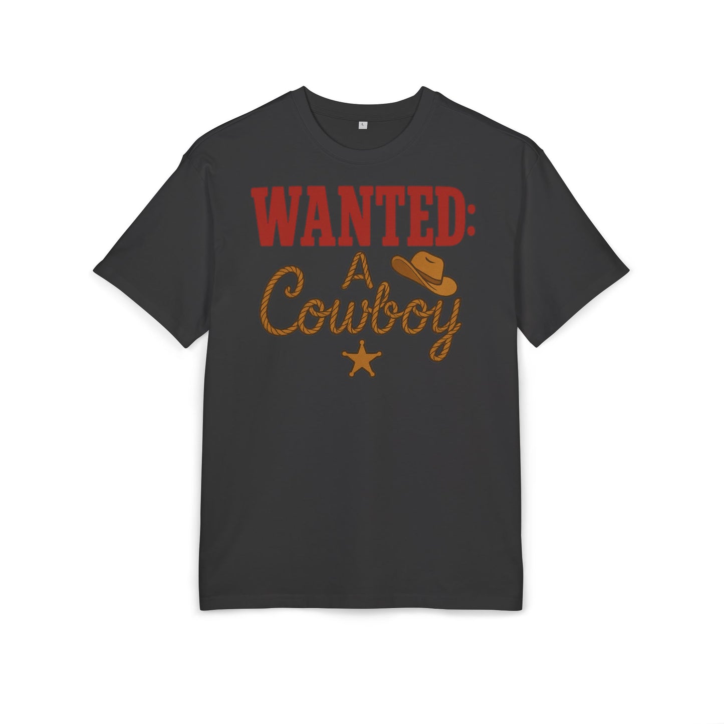 Wanted: A Cowboy Oversized Tee.