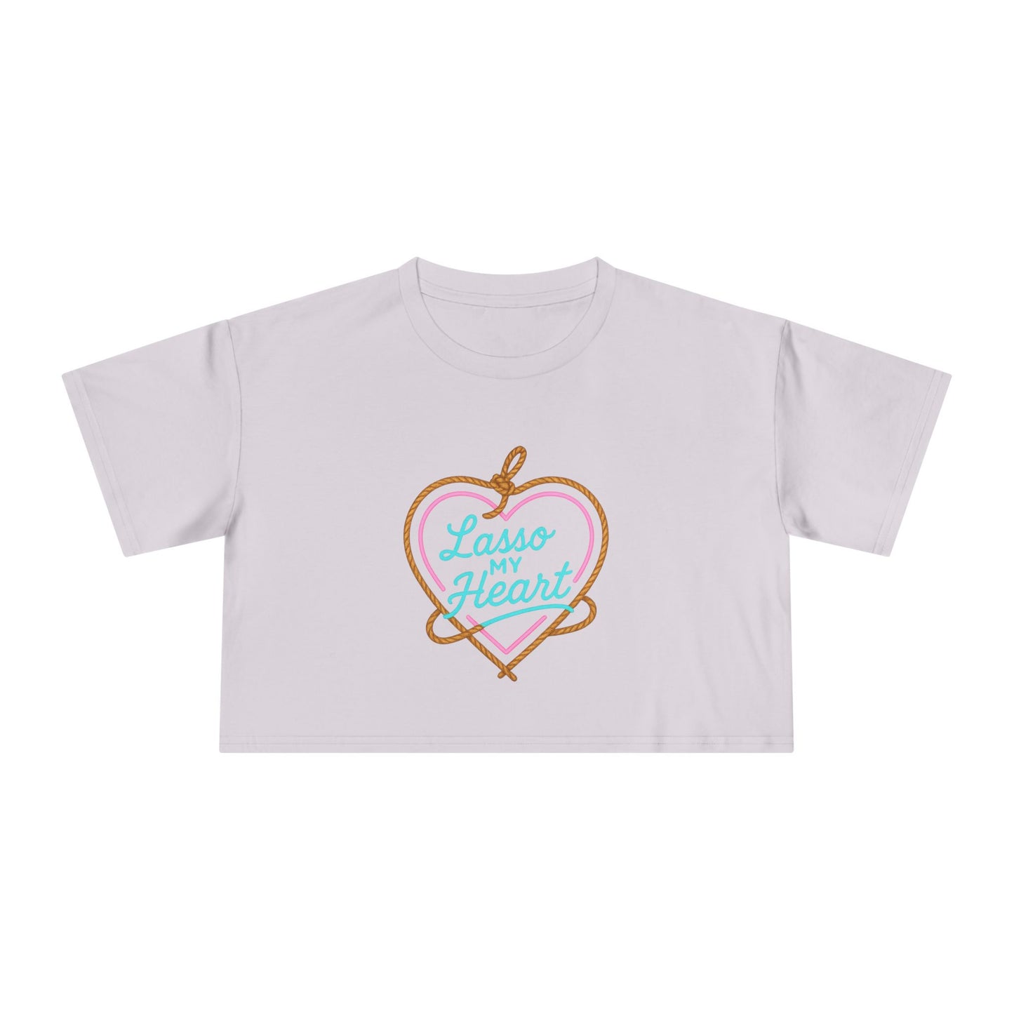 Lasso My Heart Crop Tee.