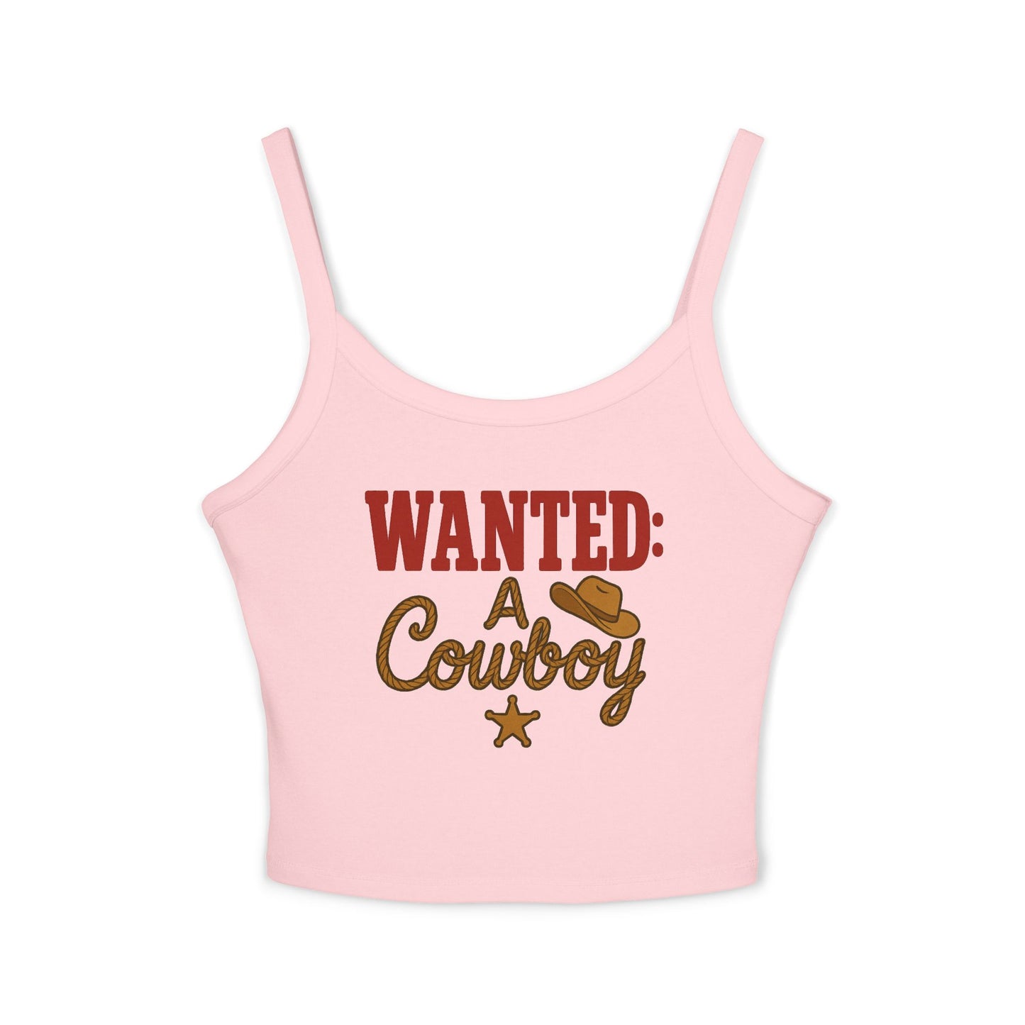 WANTED: A Cowboy Spaghetti Strap Tank