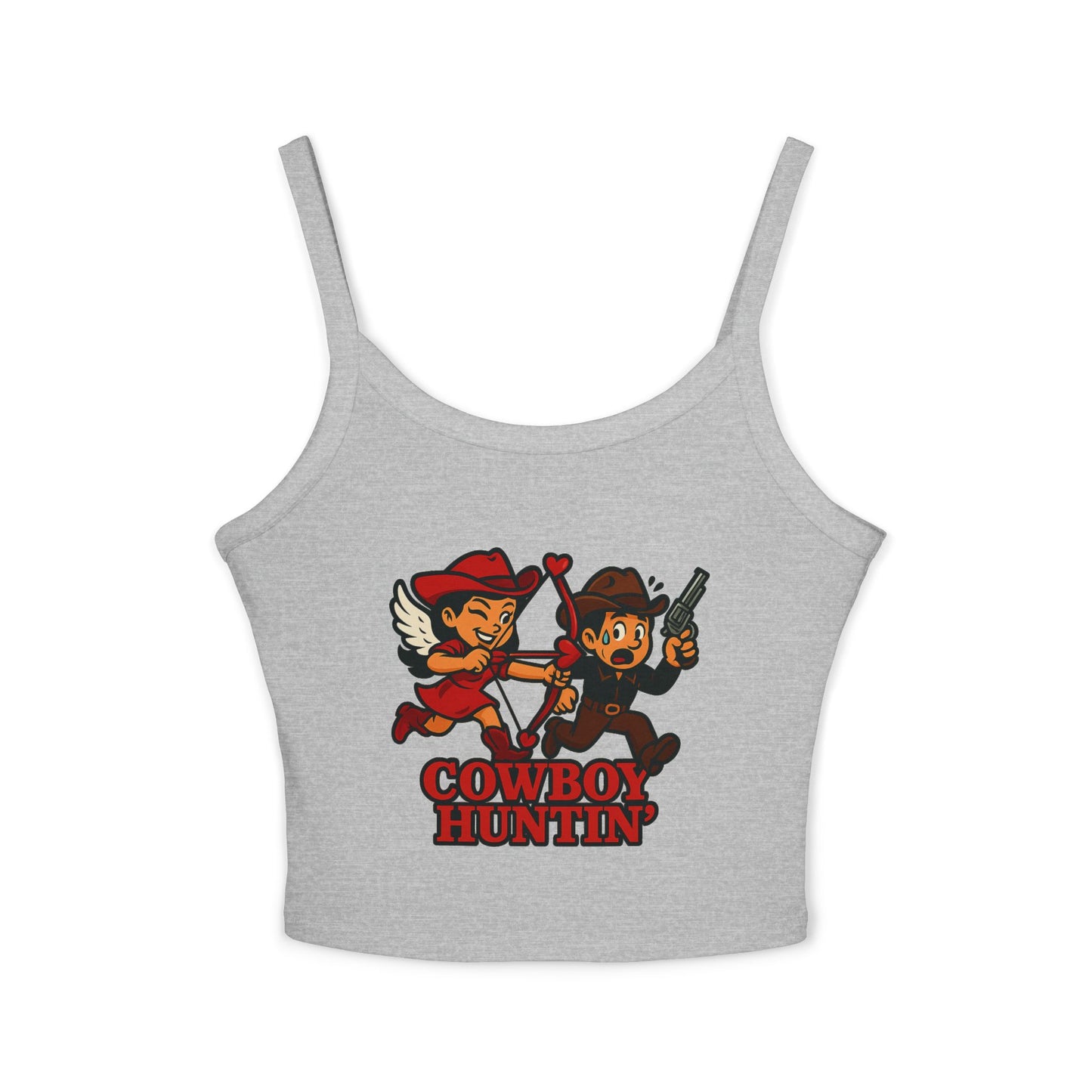 Cowboy Huntin’ Spaghetti Strap Tank.