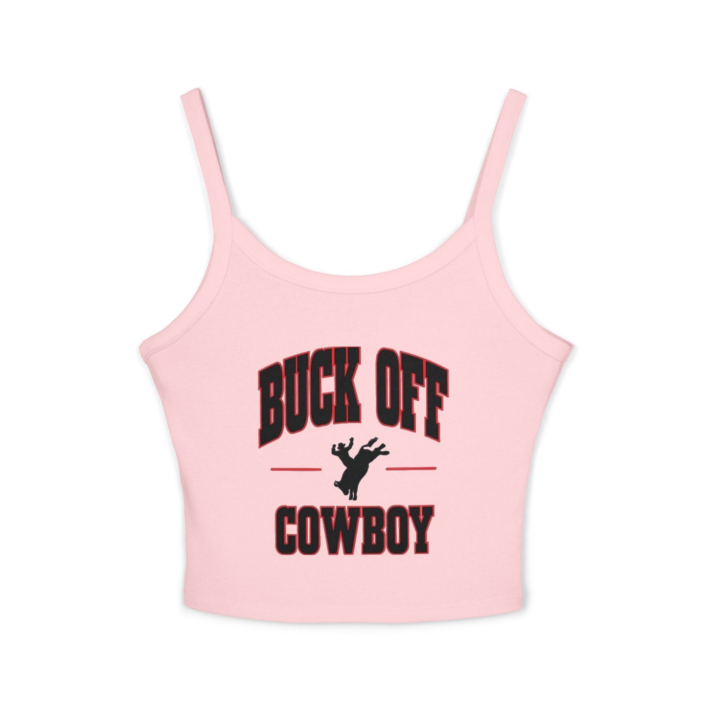 Buck Off Cowboy Spaghetti Strap Tank.