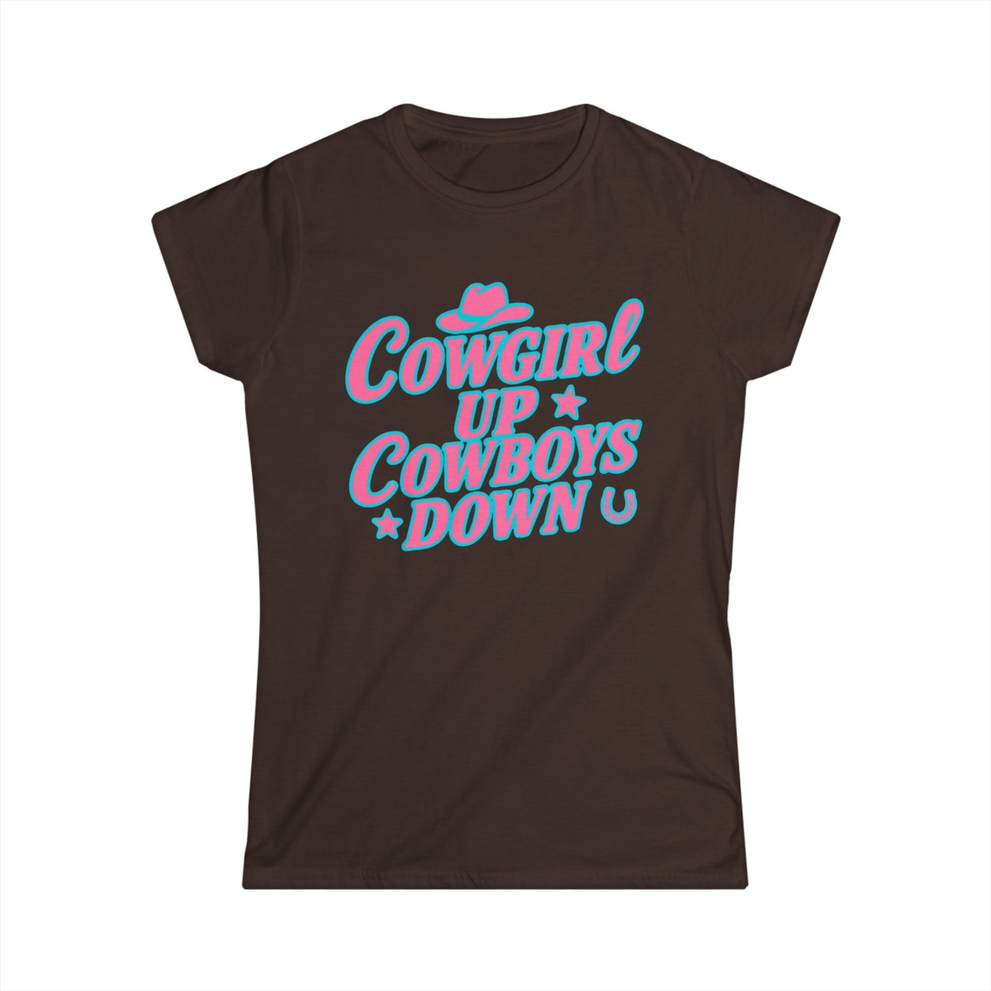 Cowgirl Up Cowboys Down Tee.