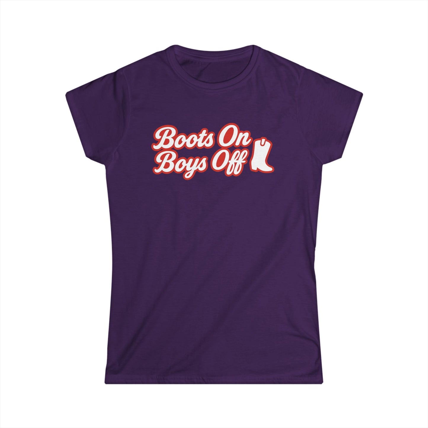 Boots On Boys Off Tee.