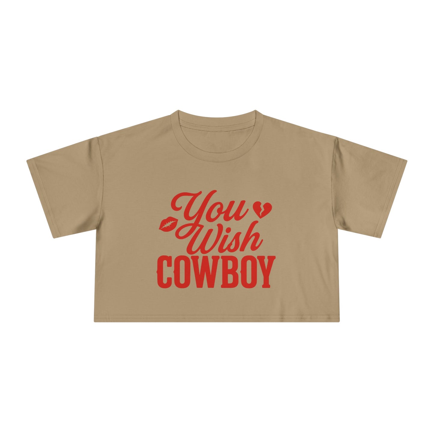 You Wish Cowboy Crop Tee.