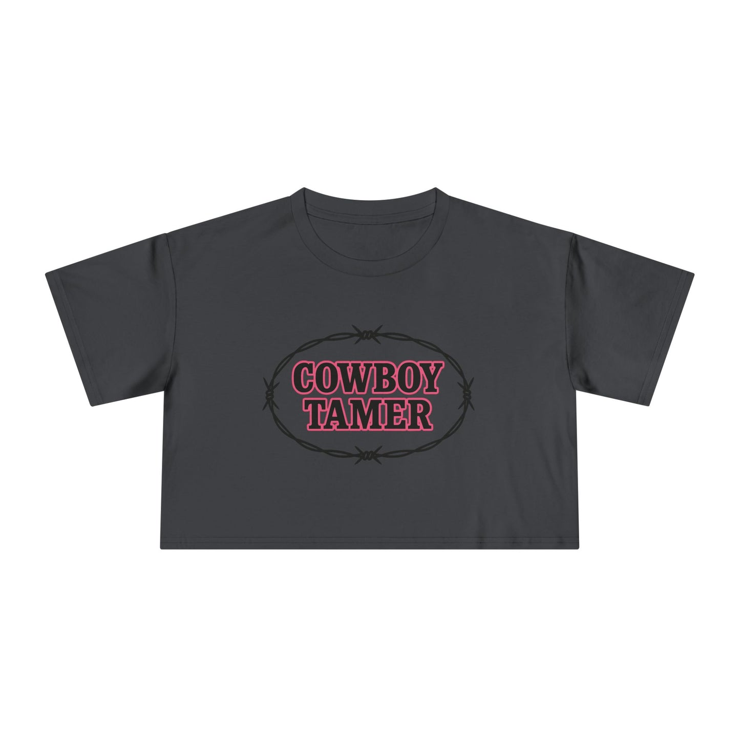 Cowboy Tamer Crop Tee.