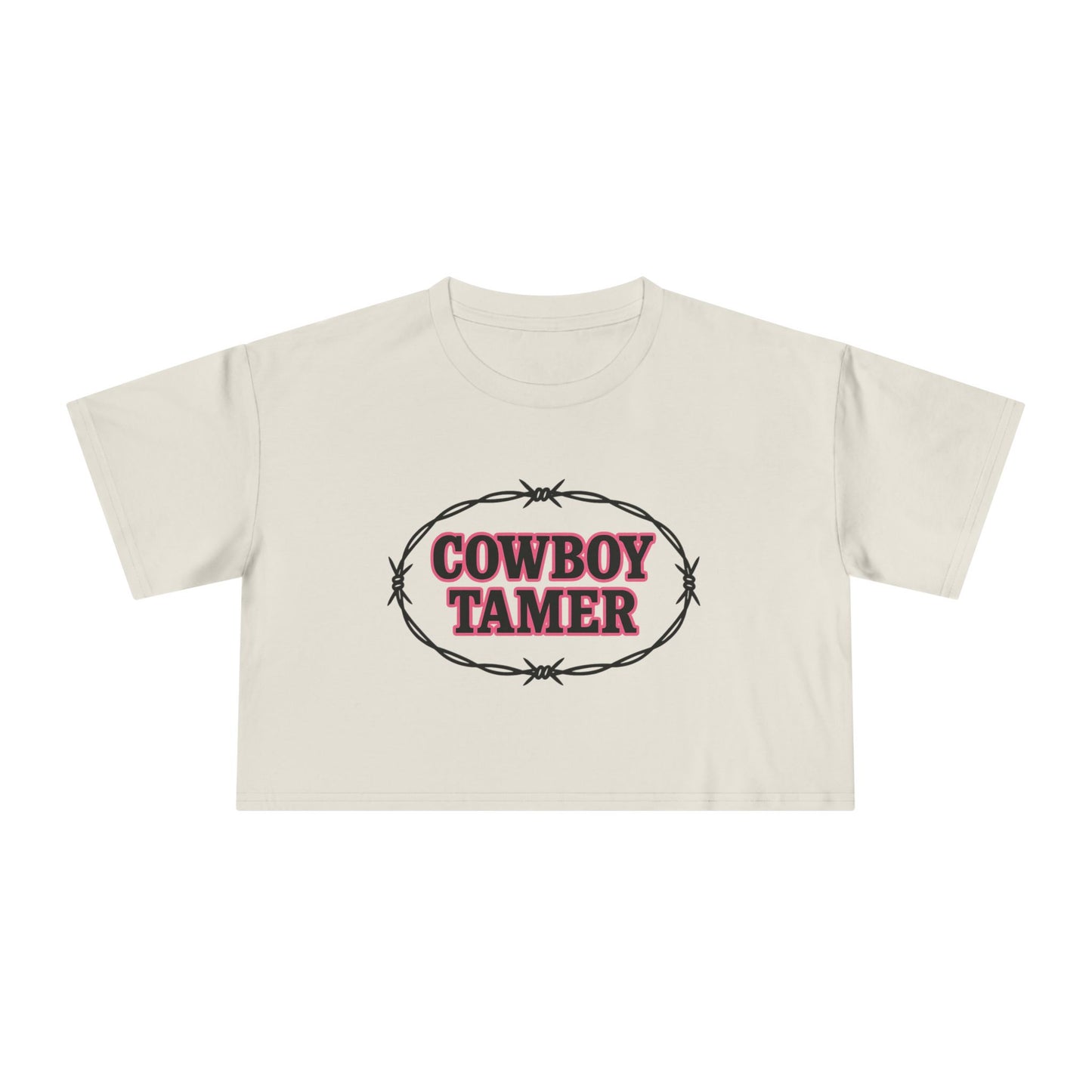 Cowboy Tamer Crop Tee.