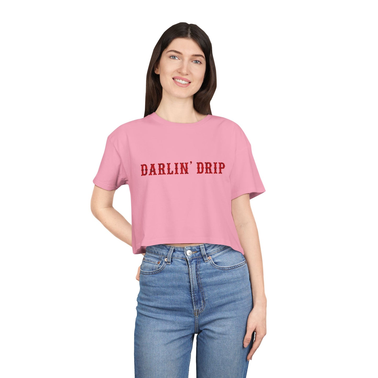Darlin’ Drip Crop Tee