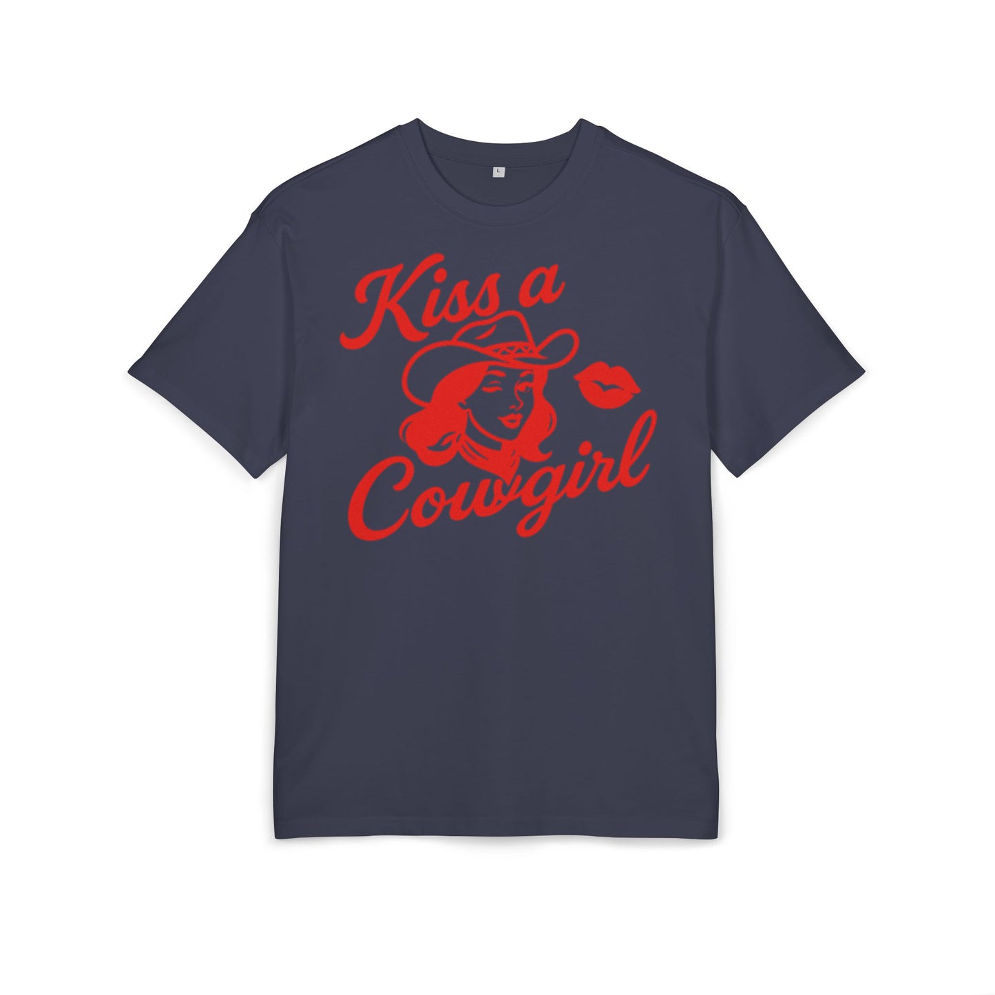 Kiss a Cowgirl Oversized Tee.