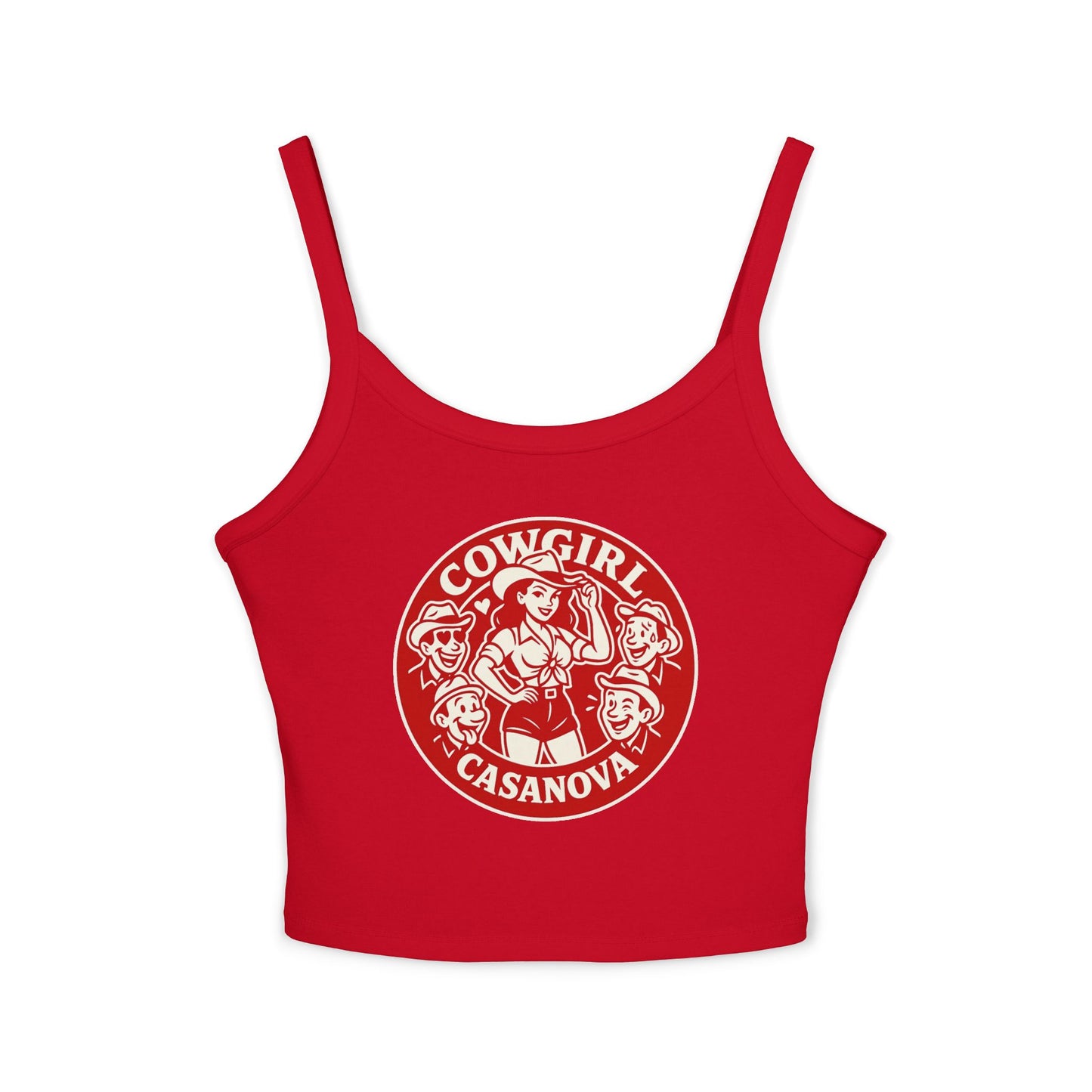 Cowgirl Casanova Spaghetti Strap Tank.