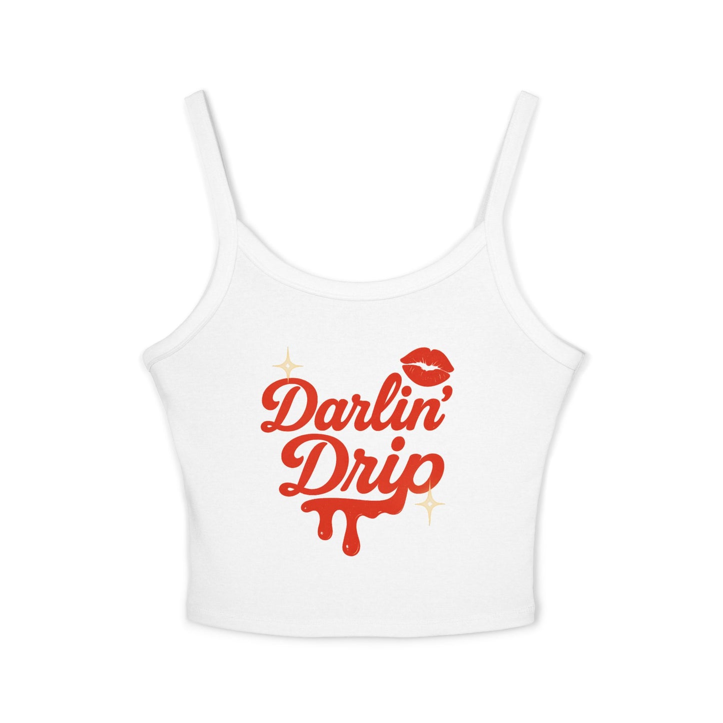 Darlin' Drip Spaghetti Strap Tank Top.