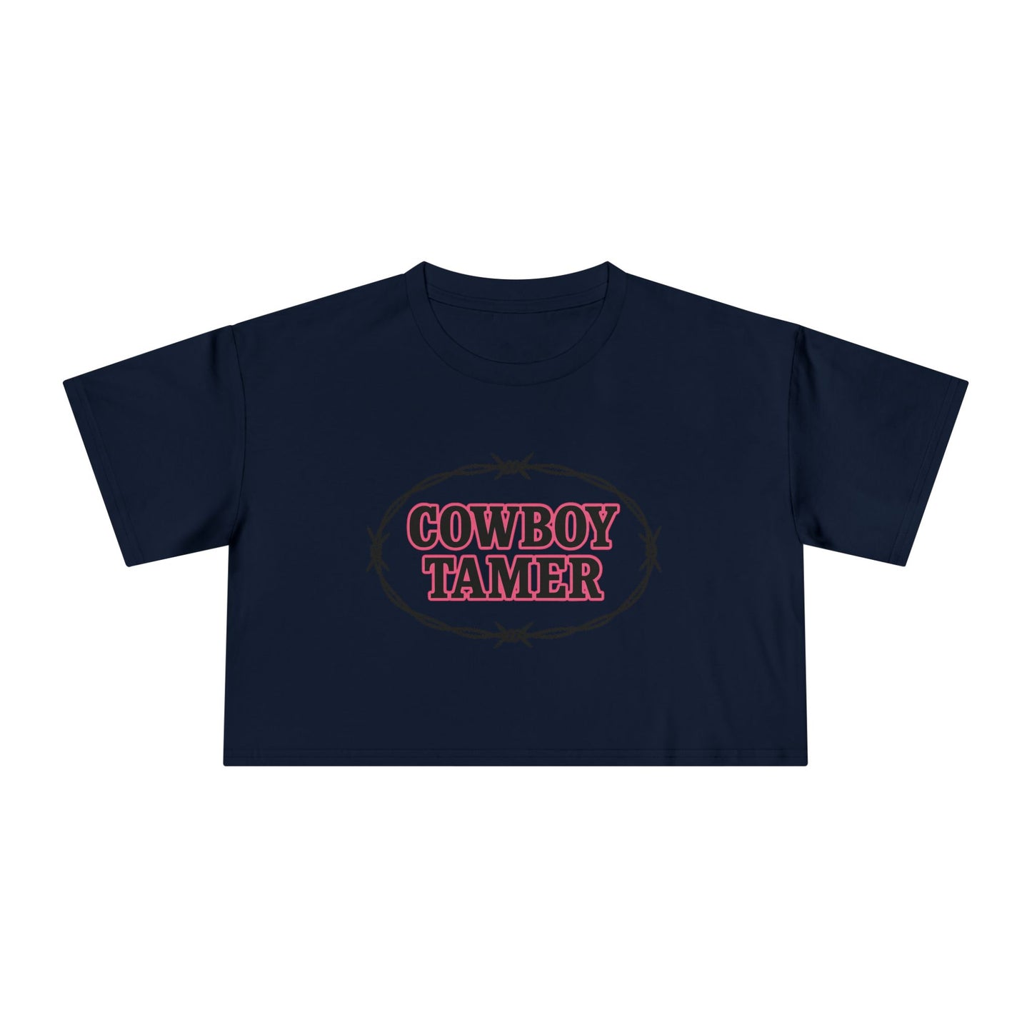 Cowboy Tamer Crop Tee.