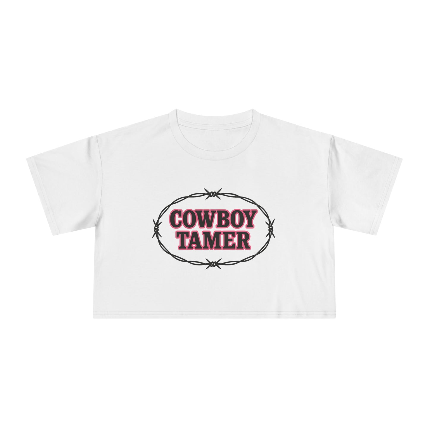 Cowboy Tamer Crop Tee.