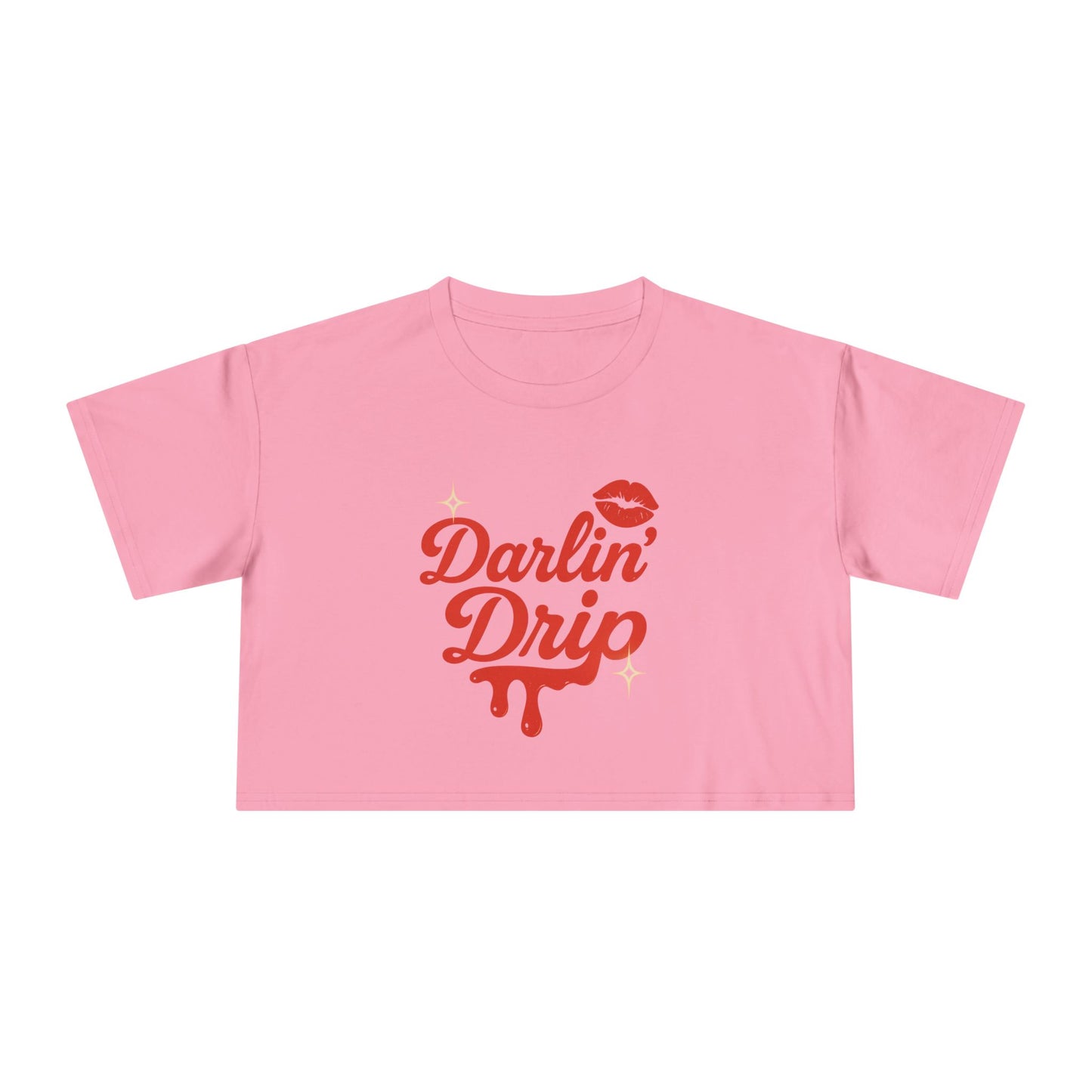 Darlin' Drip Crop Tee.