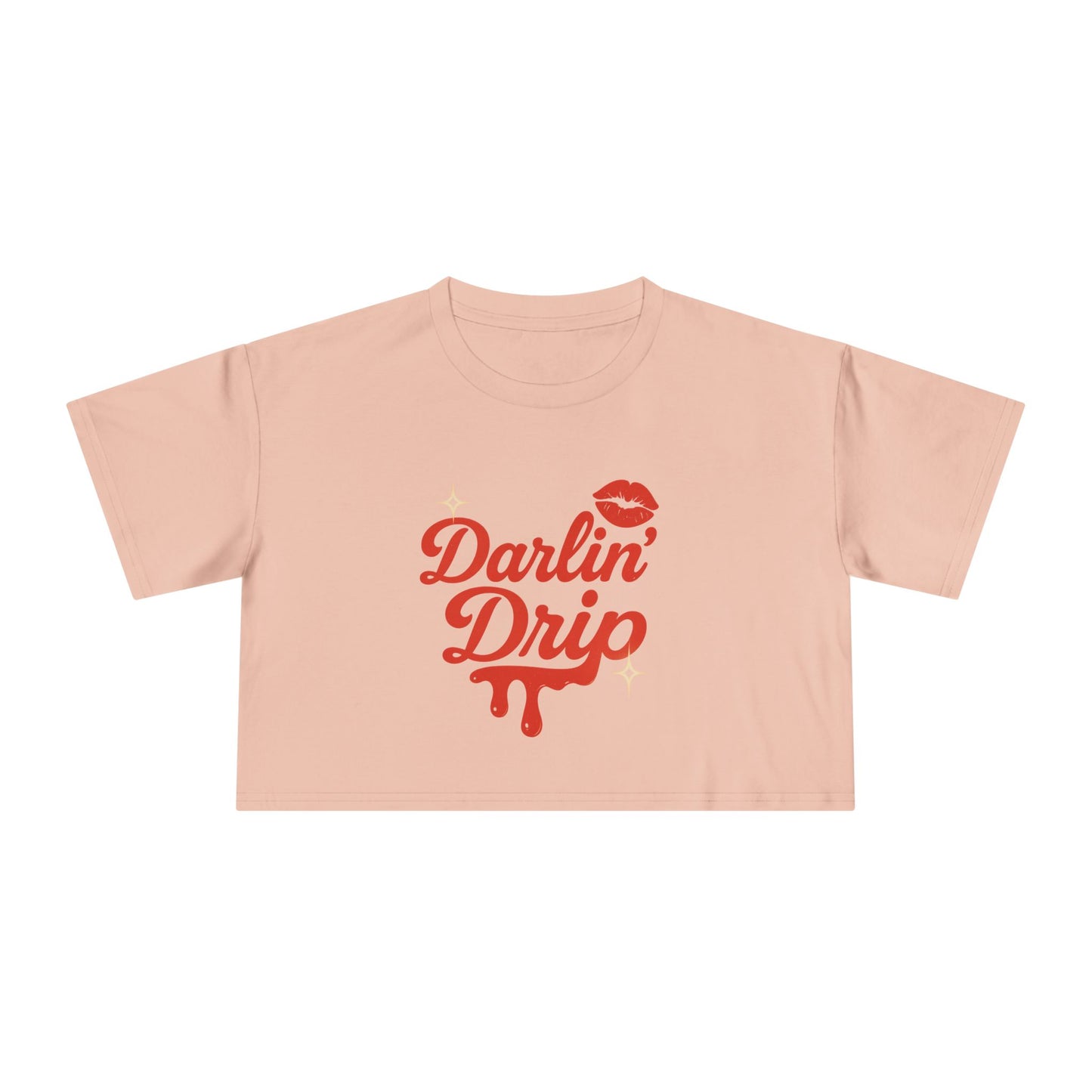 Darlin' Drip Crop Tee.
