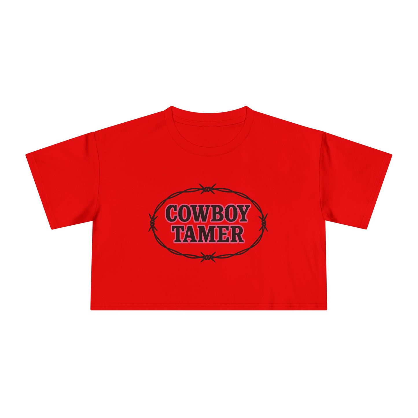 Cowboy Tamer Crop Tee.