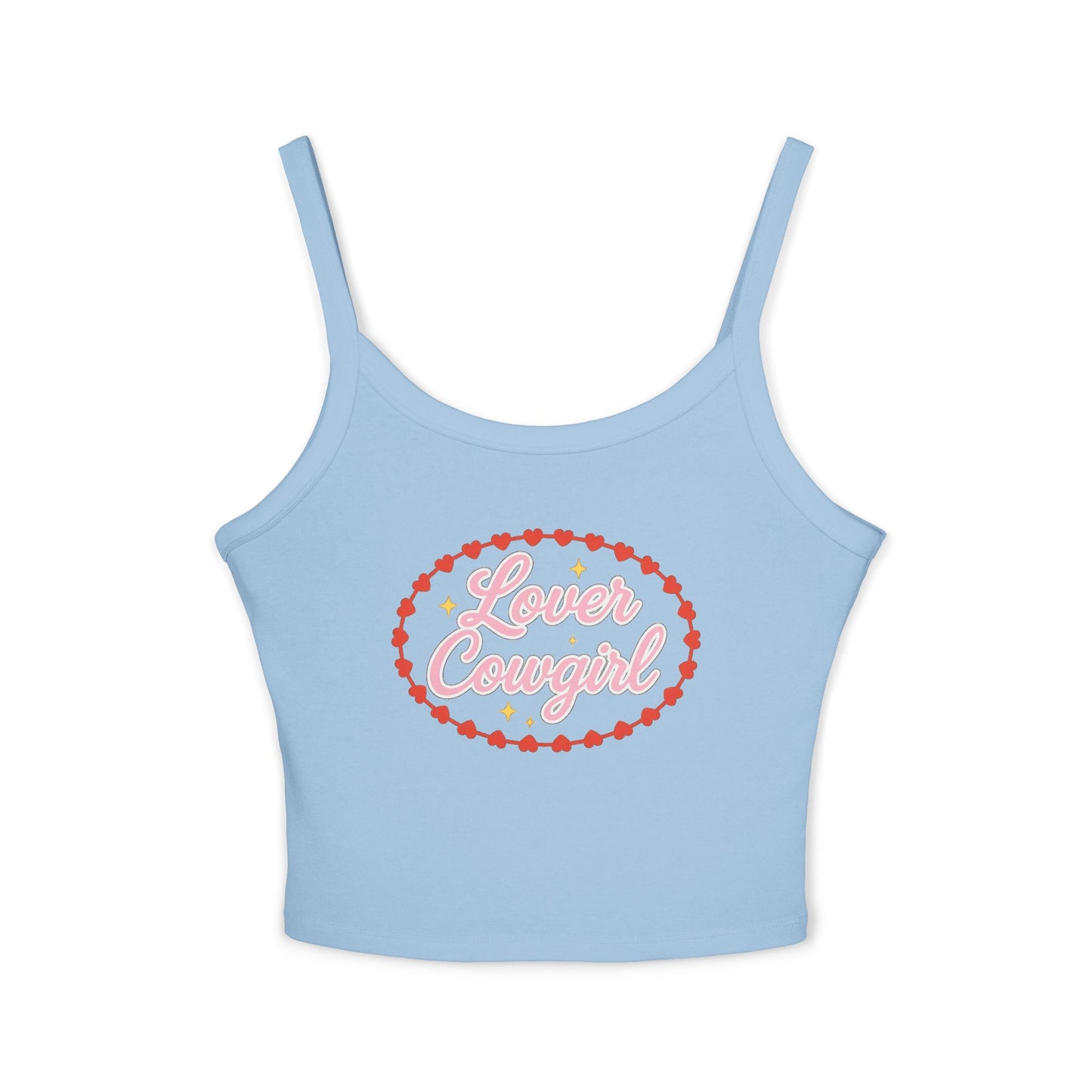 Lover Cowgirl Spaghetti Strap Tank.