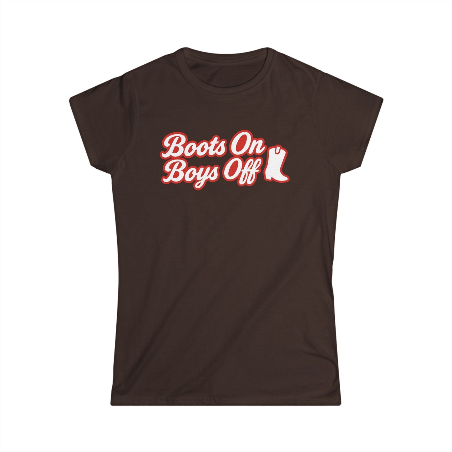 Boots On Boys Off Tee.