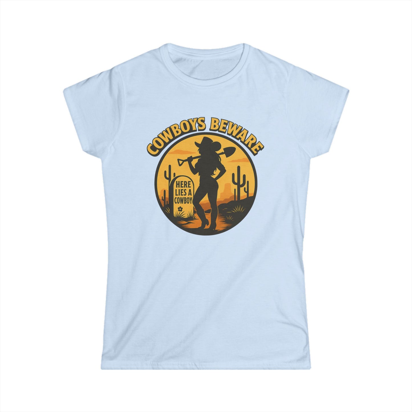 Cowboys Beware (Gravesite) Tee.