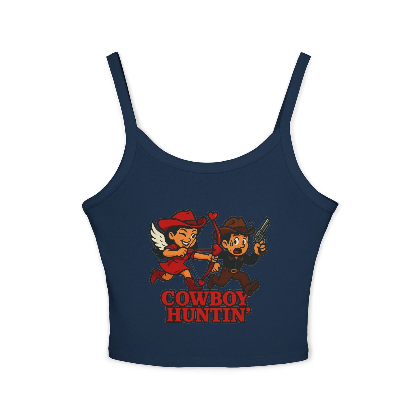 Cowboy Huntin’ Spaghetti Strap Tank.