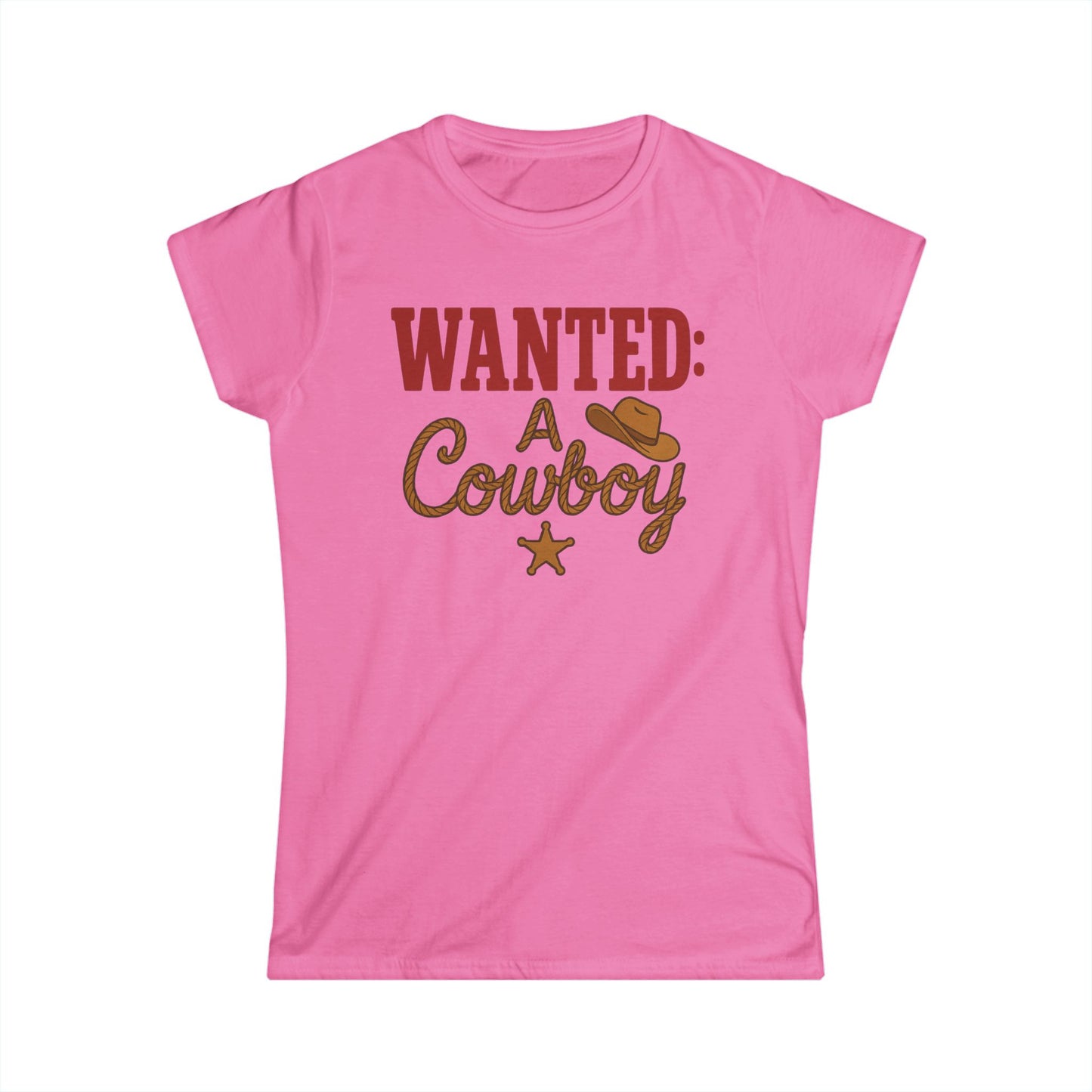 Wanted: A Cowboy Softstyle Tee.