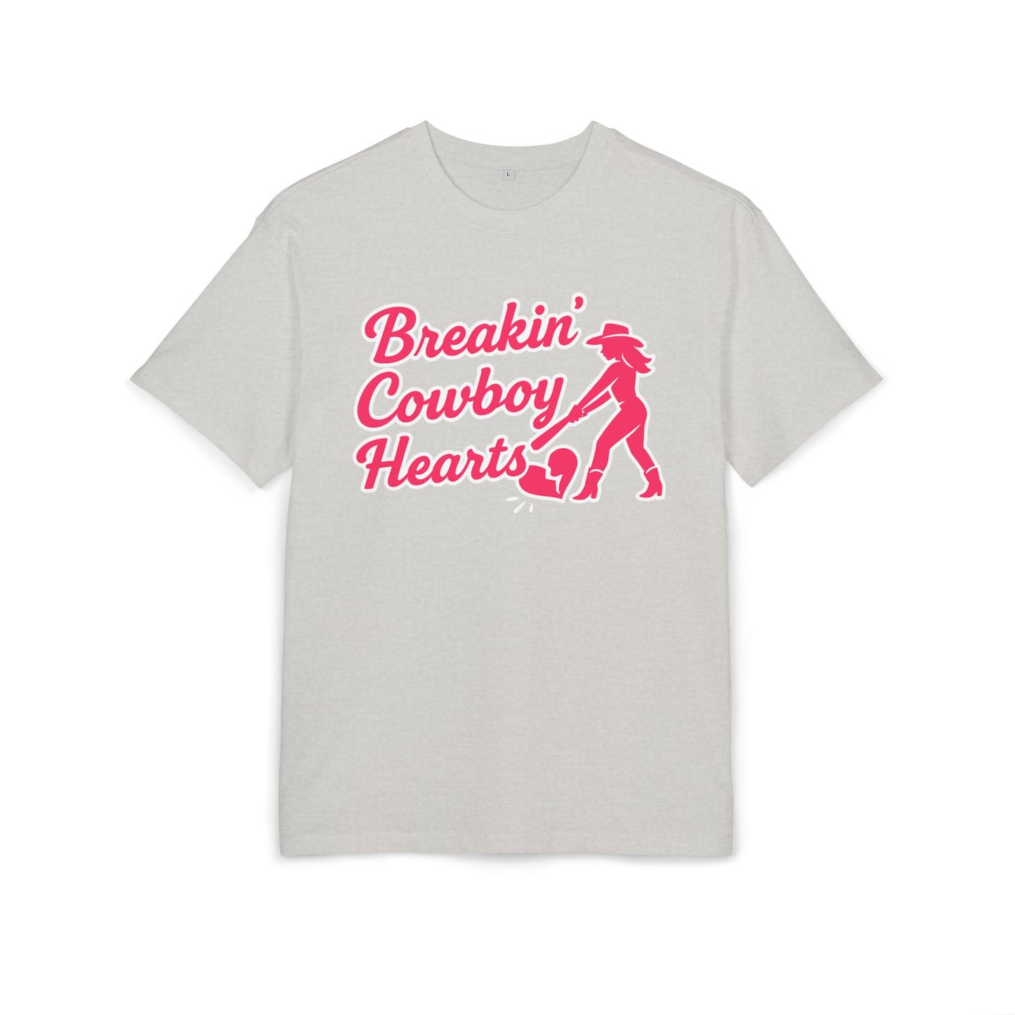 Breakin' Cowboy Hearts Oversized Tee.