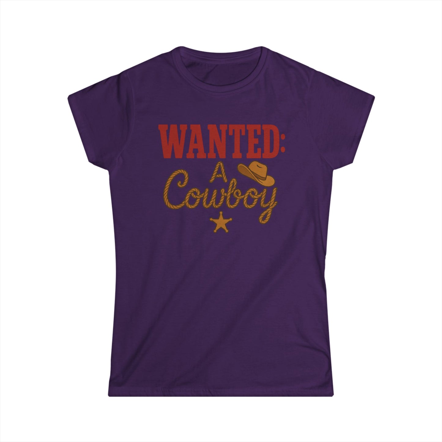 Wanted: A Cowboy Softstyle Tee.