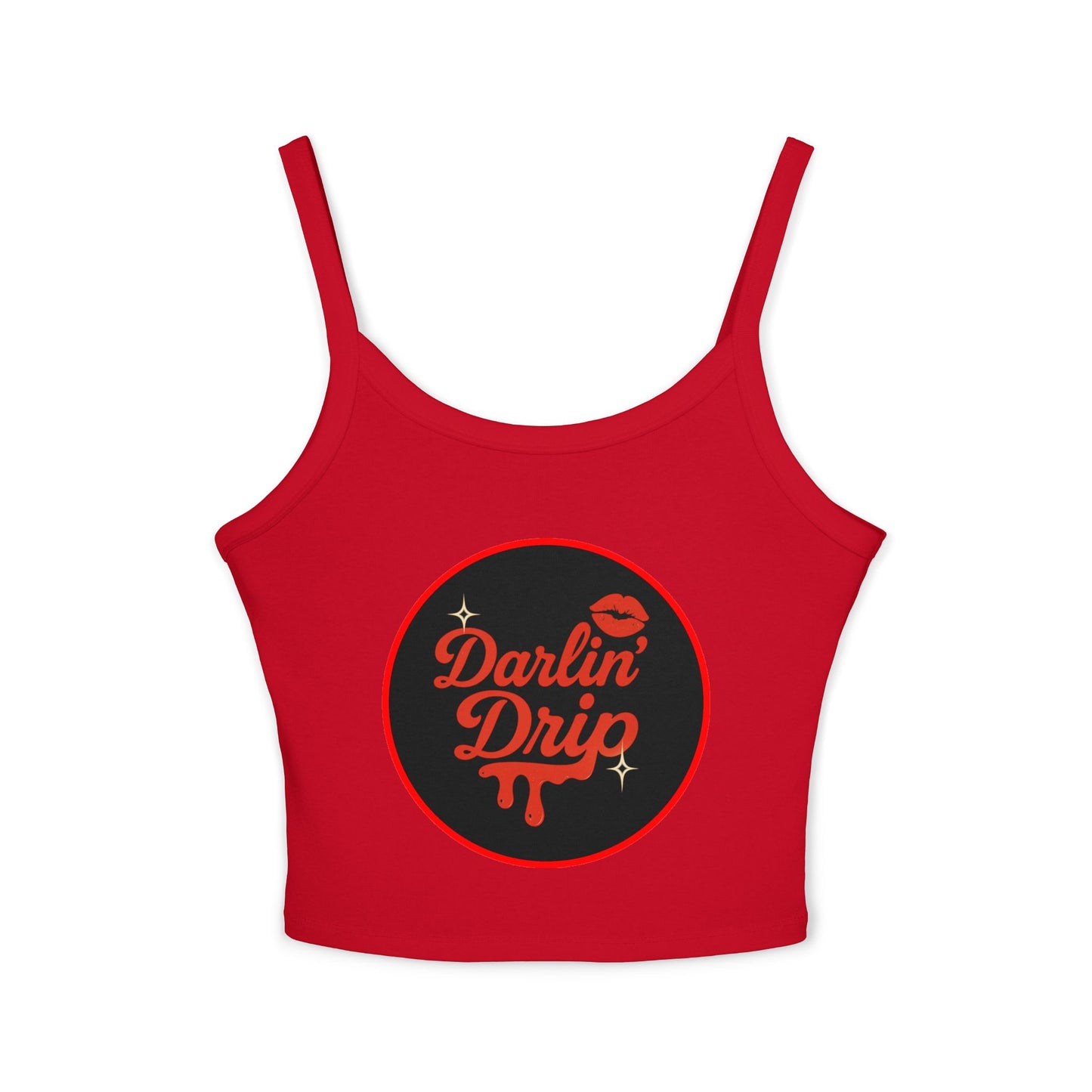 Darlin' Drip Spaghetti Strap Tank Top.