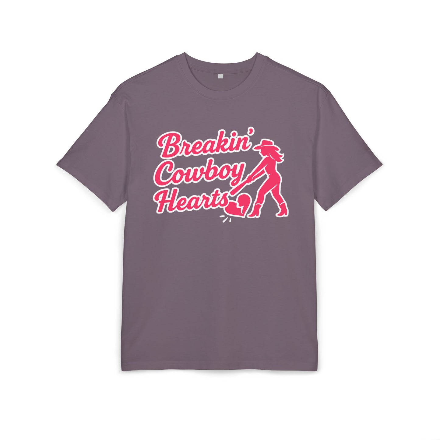 Breakin' Cowboy Hearts Oversized Tee.