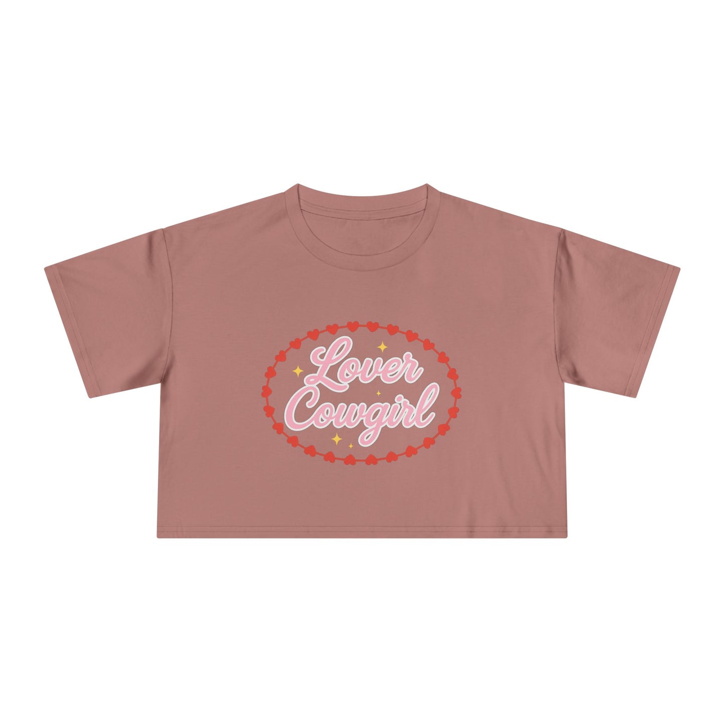 Lover Cowgirl Crop Tee.