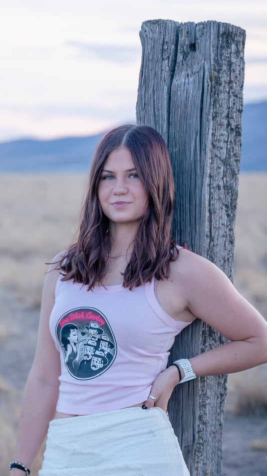 You Wish, Cowboy Spaghetti Strap Tank.