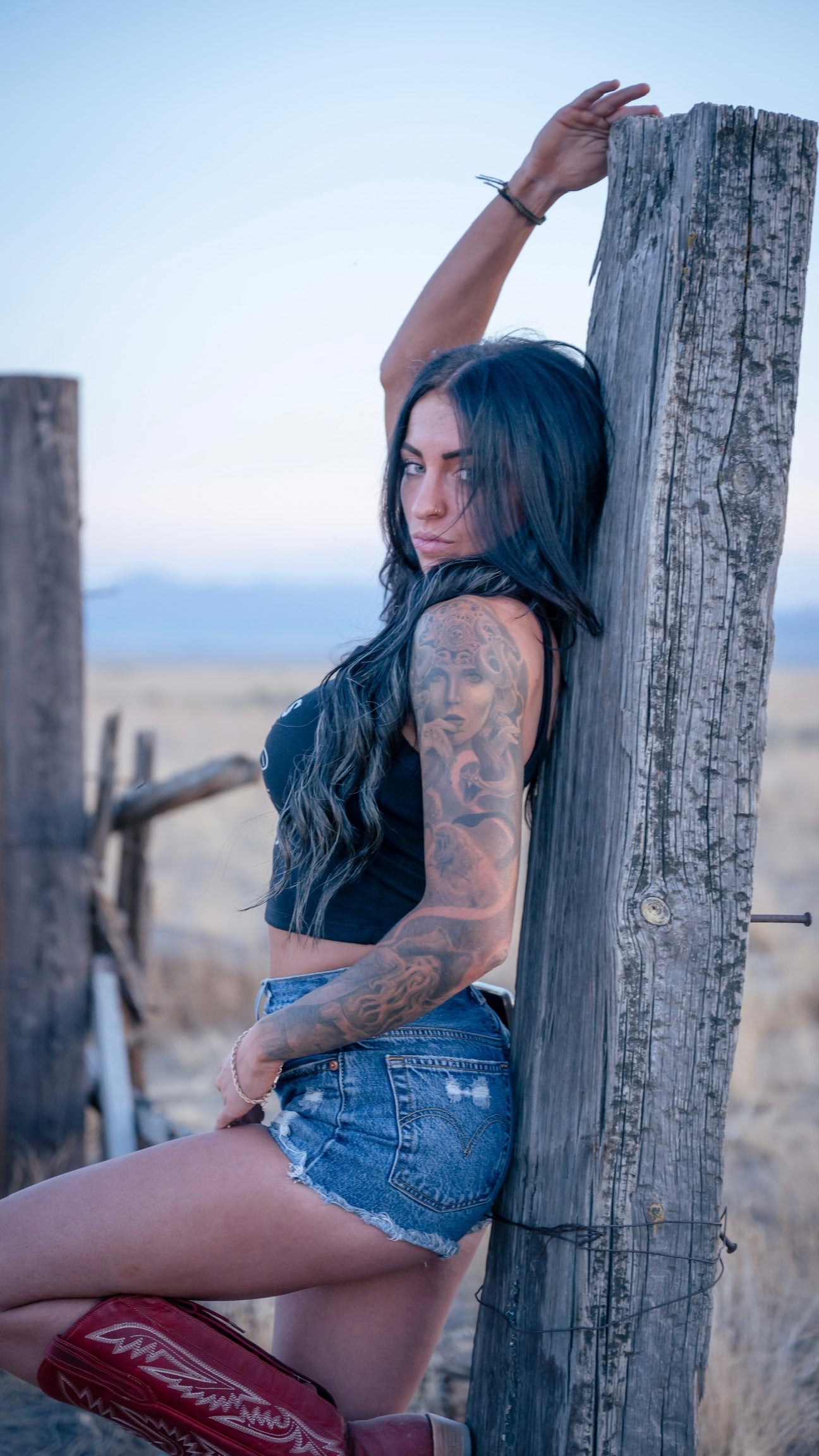 Cowboys Beware Spaghetti Strap Tank.