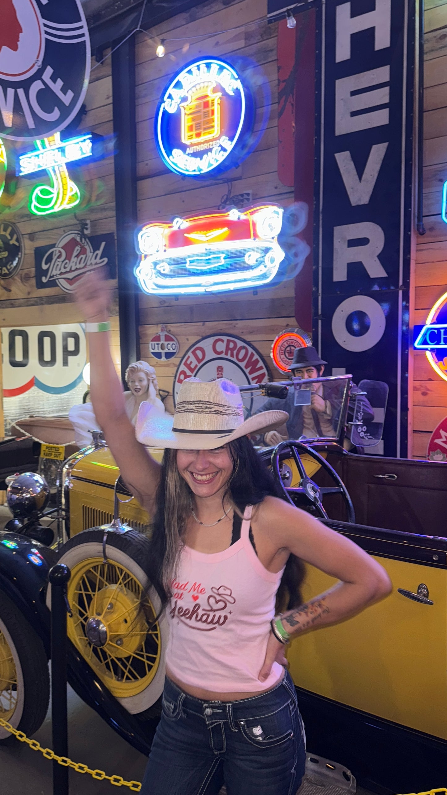 Had Me At Yeehaw Spaghetti Strap Tank