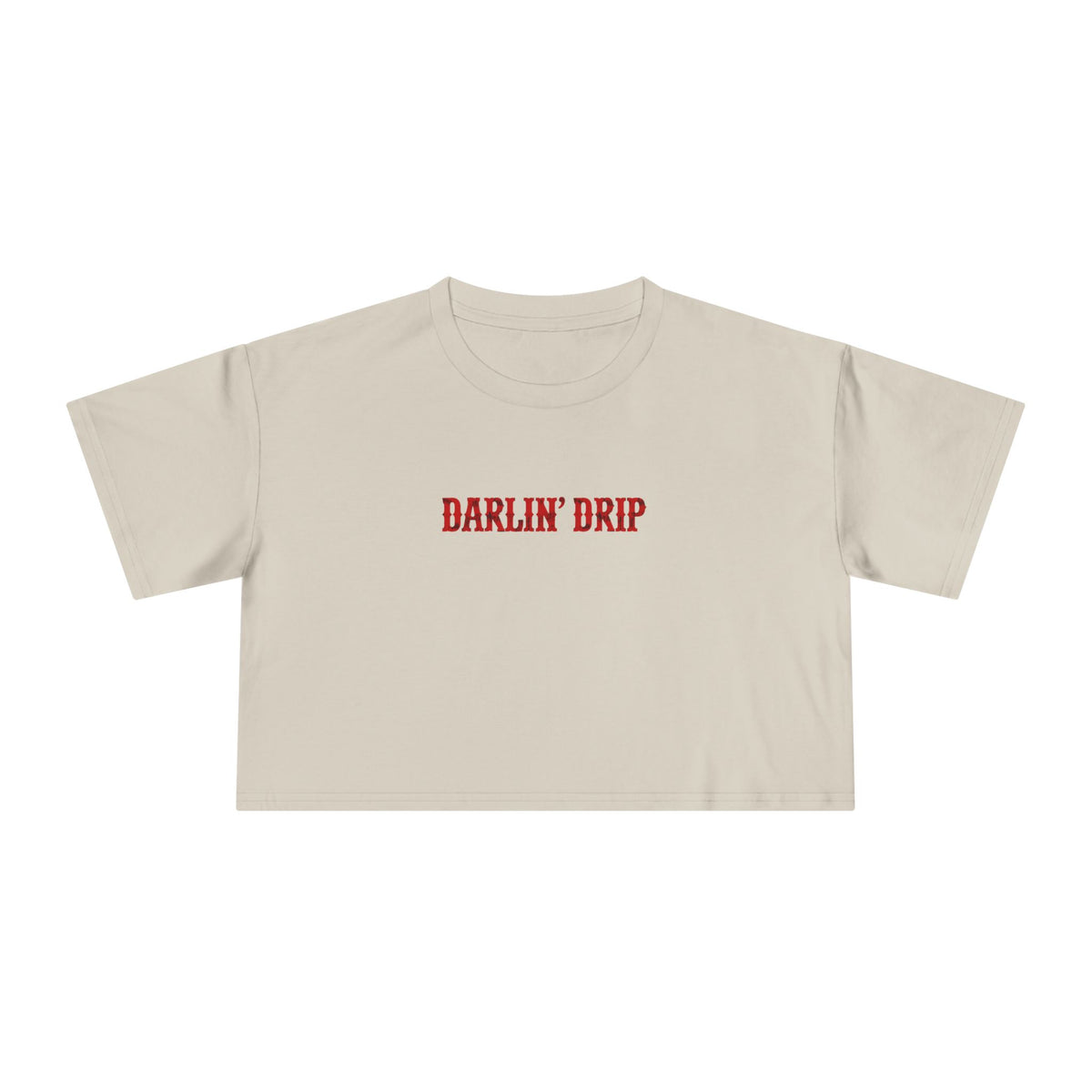 Darlin’ Drip Crop Tee