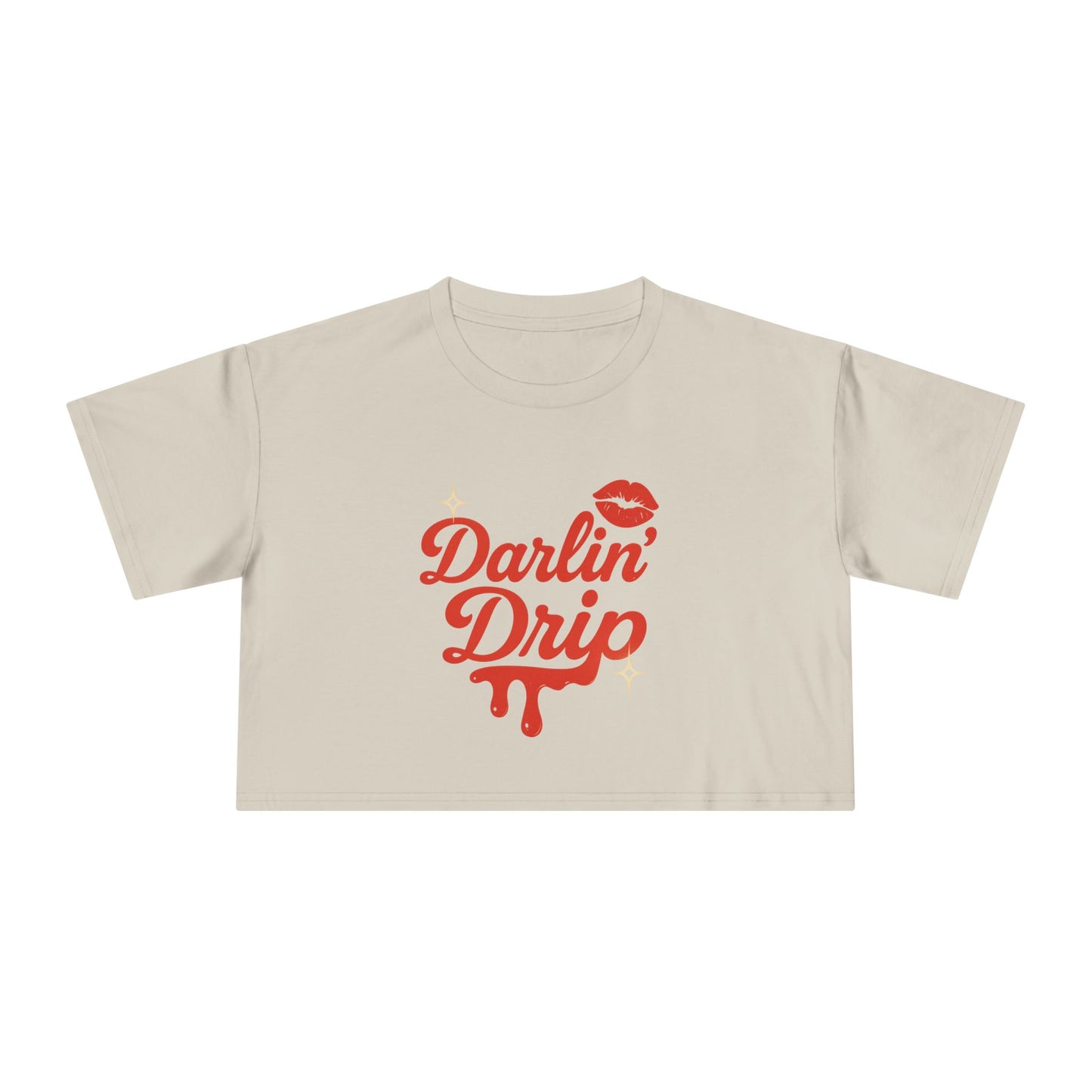 Darlin' Drip Crop Tee.