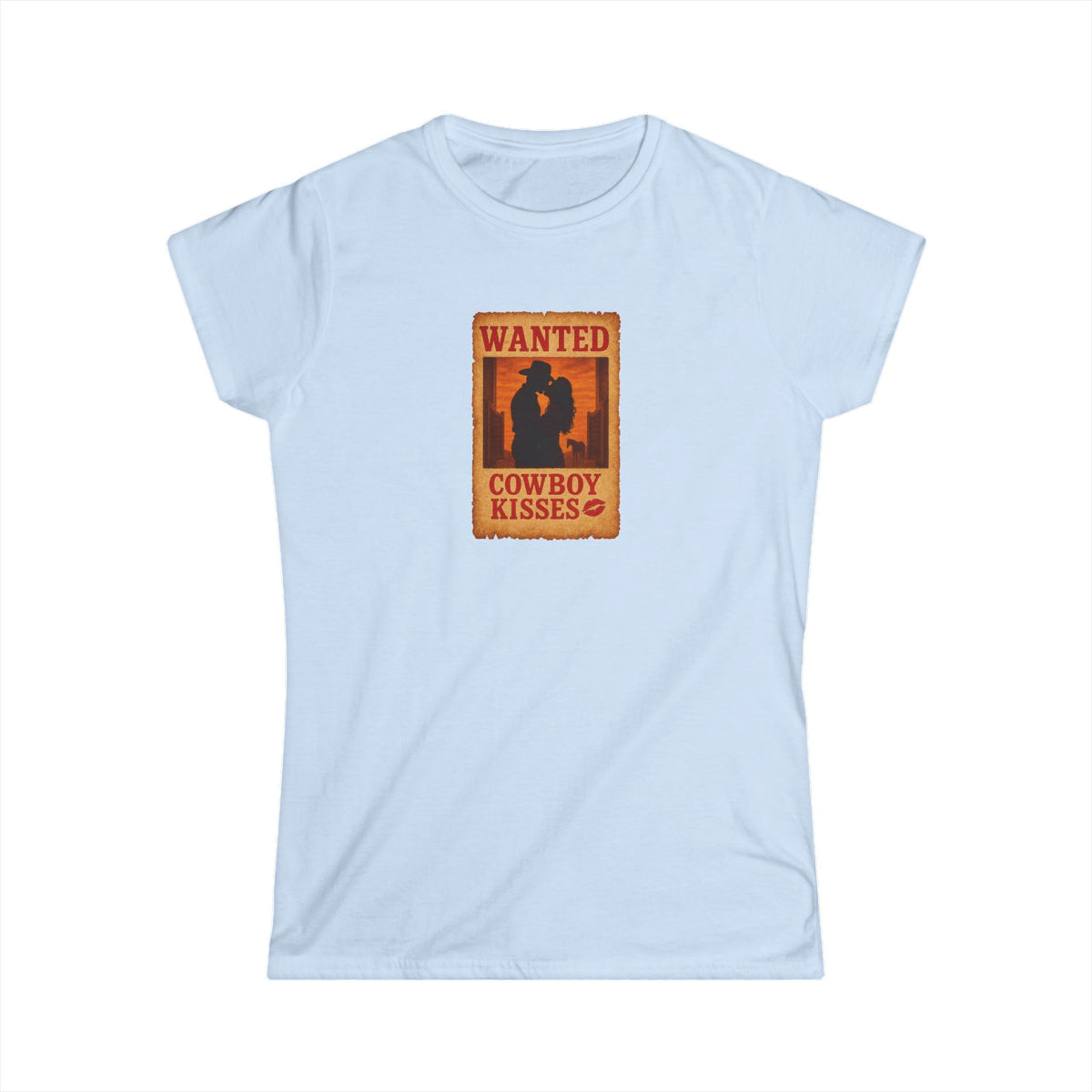 WANTED Cowboy Kisses Tee.