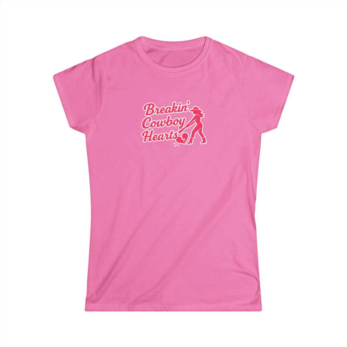 Breakin' Cowboy Hearts Tee.