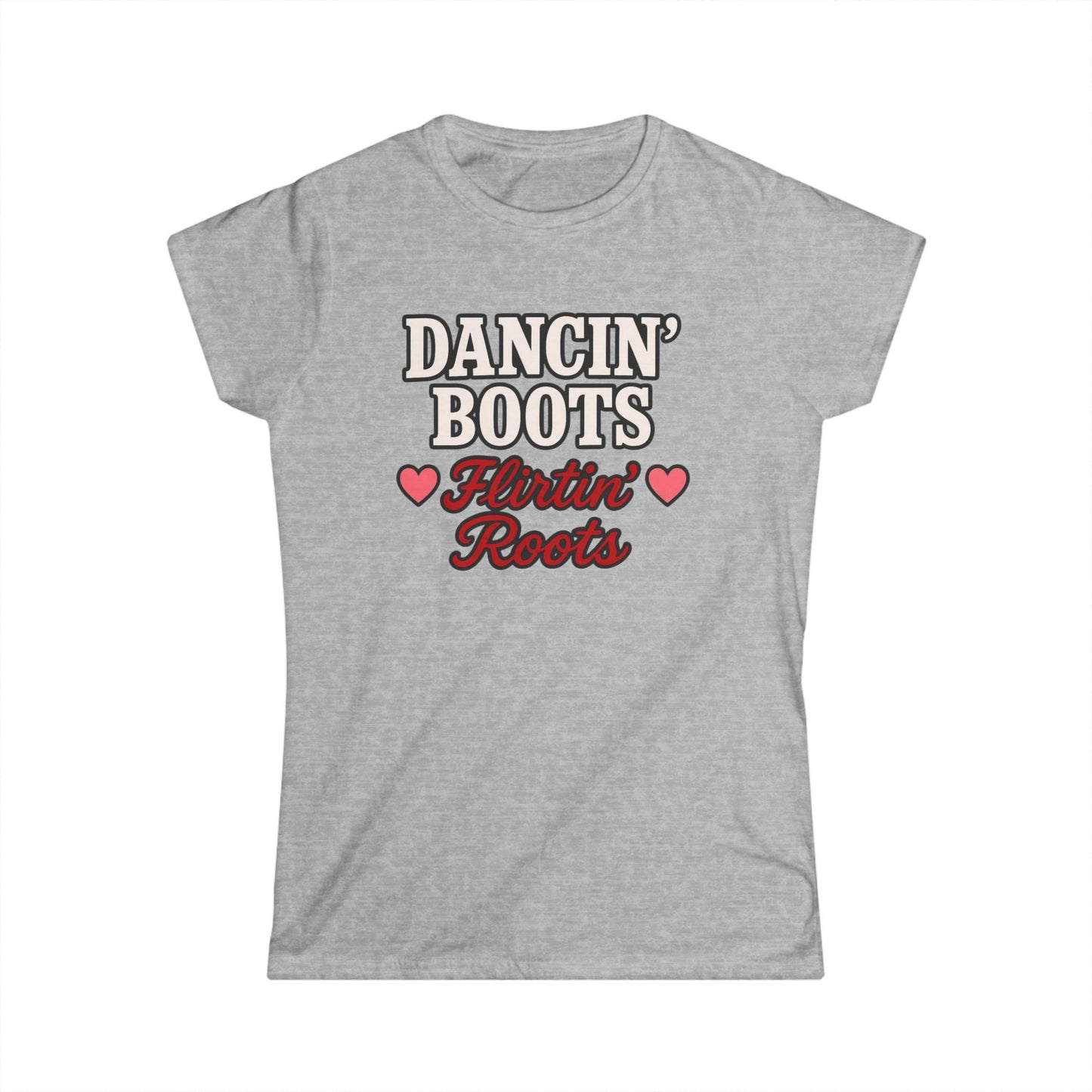 Dancin' Boots Flirtin’ Roots Tee.
