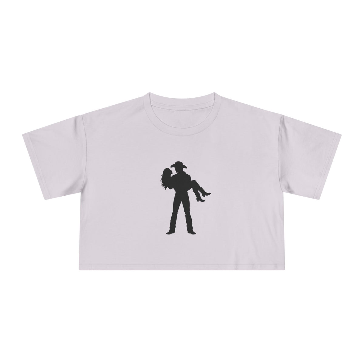 "Sweep Me Off My Boots" Crop Tee.