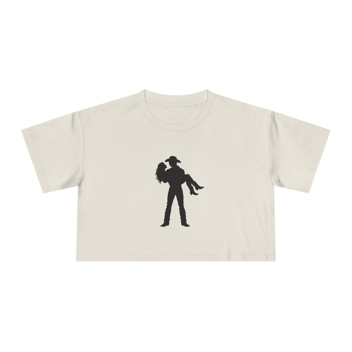 "Sweep Me Off My Boots" Crop Tee.