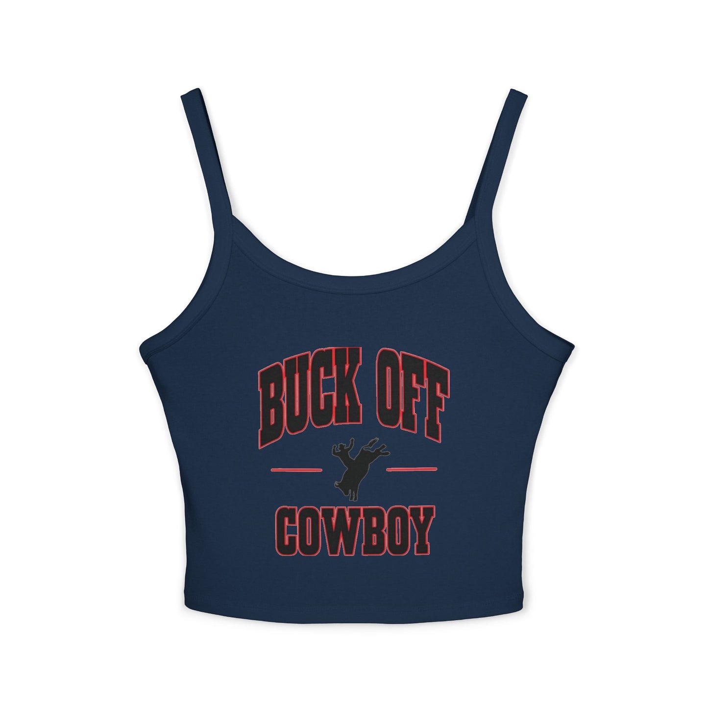 Buck Off Cowboy Spaghetti Strap Tank.