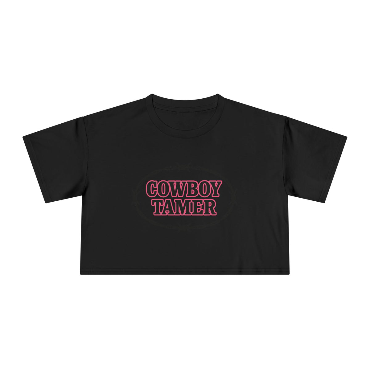 Cowboy Tamer Crop Tee.