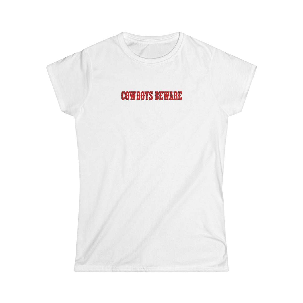 Cowboys Beware Tee.